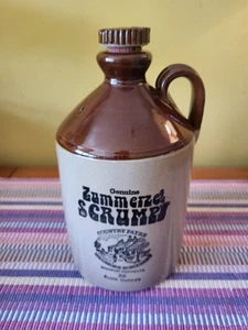 ZUMMERZET SCRUMPY CIDER BOTTLE FLAGON JUG WITH SCREW LID - Picture 1 of 6