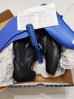 Dr Comfort Brian X Depth Black Shoes Mens 13W Diabetic Comfort Control Leather - Image 1 of 4