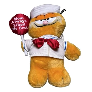 Juguete de peluche de colección Garfield marinero mamá siempre me gustó más - Imagen 1 de 5