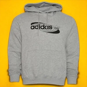 adidas Originals Fleece Long Sleeve Hoodie Men's Size XL - Picture 1 of 4