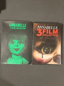 Annabelle: 3 Film Collection (DVD) With Rare Glow In The Dark Slipcover - Foto 1 di 5