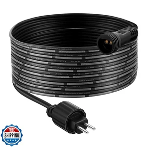 Meonum 3 Meters 2 Pin Extension Cable with Male and Female Connector, Compati - Picture 1 of 5