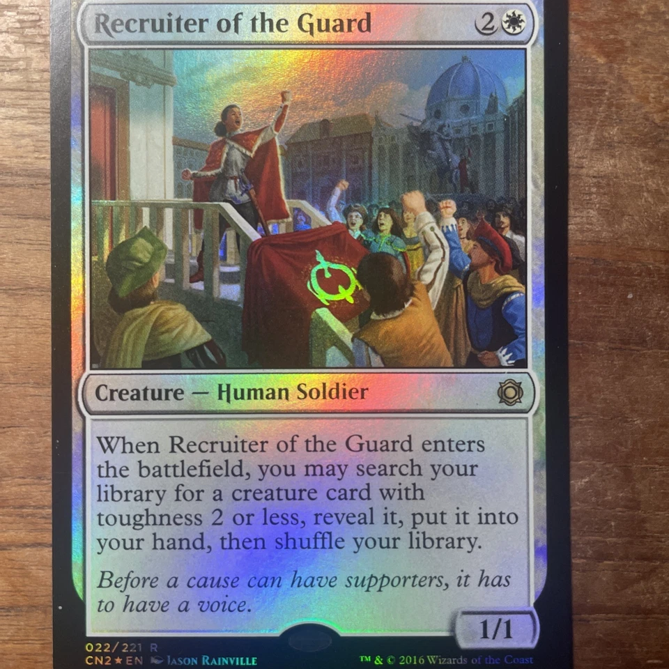 Recruiter of the Guard Conspiracy: Take the Crown Foil - Image 1 of 1
