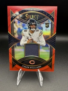 2024 Panini Select Football-Caleb Williams Rookie Swatches RS-CWS PRIZM - Picture 1 of 6