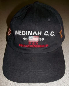 Vintage 1999 PGA Championship Medinah Country Club Cap Hat Adjustable Back - Picture 1 of 7
