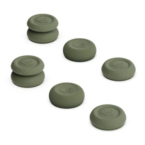 6pcs Joystick Cap Thumbstick Cover Non-slip Handle Rocker Button Caps Army Green - Picture 1 of 2