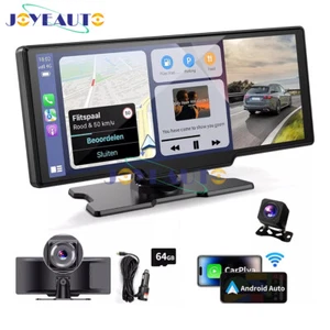 Wireless Portable Apple Carplay Screen, 10.26 inch Android Auto, GPS Navigation - Picture 1 of 9
