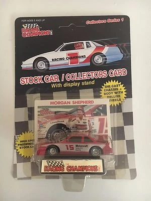 Carrera Campeones Coleccionista Serie 1 1989 - Earnhardt Back #15 Morgan Shepherd Foto 1 de 2