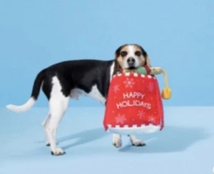 Nueva caja de ladridos "Howlin' Haul bolsa de regalo" juguete para perros y bolsa de regalo de Navidad - Imagen 1 de 12