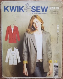 Kwik Sew K3715 Jacke Schnittmuster Größe XS-S - Bild 1 von 4