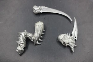 Warhammer 40k Tyraniden Hive Tyrant 4. Edition Kopf Bein Kralle Bits Metall - Bild 1 von 3