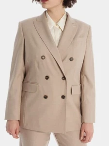 MARINA RINALDI, Wool & Silk Blend Jacket, Size 25 MR, 16W US, 46 DE, 54 IT - Picture 1 of 10
