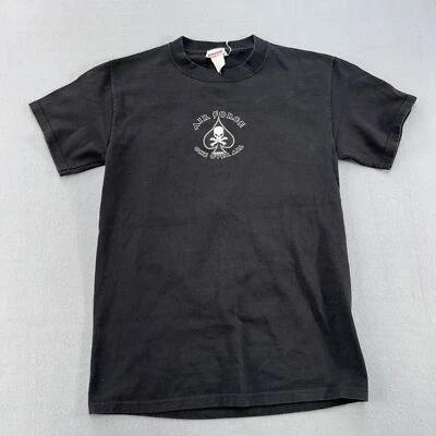 Vintage Air Force Shirt Mens Small One Over All Skull Spade Military 2004 Tee - Image 1 of 4