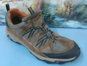 ZAPATOS IMPERMEABLES HOMBRE PELIRROJA GRIS SENDERISMO RUTA TALLA 10.5 M - Imagen 1 de 10