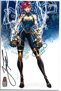 WHITE WIDOW #5 VI TRADE VARIANT LMT 200 SIGNED JAIME TYNDALL W/COA NEW UNREAD BB - Picture 1 of 2