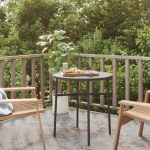 Beistelltisch 45cm Poly Rattan Couchtisch Gartentisch mehrere Auswahl vidaXL - Bild 1 von 21