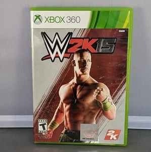 WWE 2K15 Microsoft Xbox One 2014 Complete Manual and CASE Tested  - Picture 1 of 3