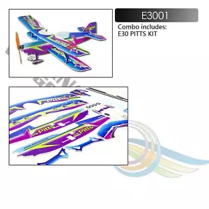 Micro Outdoor Foam Sport 3D Biplane 450mm Wingspan Lightest RC Plane Model Hobby - Picture 1 of 19