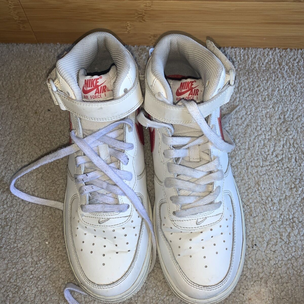 Nike Air Force 1 '07 Mid University Red for Sale Nike Air Force 1 '07 Mid University Red for Sale