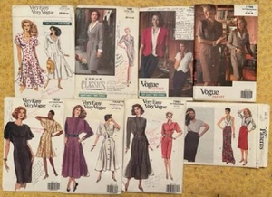 Buyer Choice: VOGUE Sz 8-18  $5.95 to $9.95 CUT CASUAL/DESIGNER Patterns - Picture 1 of 72