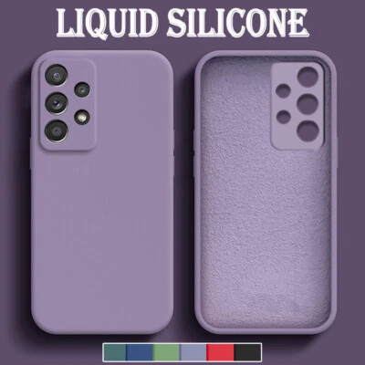 For Samsung A17 A16 A36 A56 A15 A35 A55 A34 A54 A53 Liquid Silicone Case Cover - Image 1 of 4