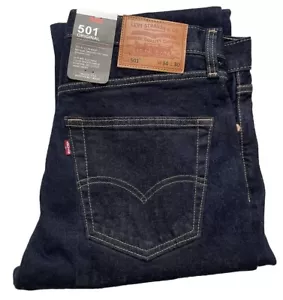 Levi's® 501 Original Regular Fit Mens Jeans (00501-0101) - Imagen 1 de 7