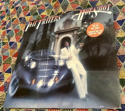 PAT TRAVERS - HOT SHOT - ORIGINAL! NEW SEALED IN PLASTIC! POLYGRAM 821 064-1 Y-1 - Image 1 of 2