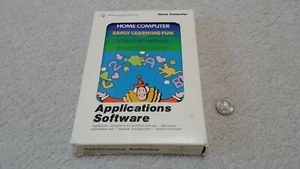 TI-99 4A computer cartridge with box and manual, Early Learning Fun - Picture 1 of 12