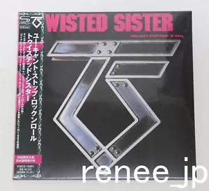 Twisted Sister / You Can't Stop Rock 'N' Roll JAPAN Mini LP SHM-CD w/OBI - Picture 1 of 2