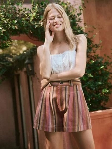 The Great Trouser Shorts Bolero Stripe Size 24 - Picture 1 of 5