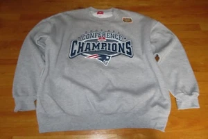 2003 NEW ENGLAND PATRIOTS AFC Conference Champions SB XXXVIII (2XL) Sweatshirt - Picture 1 of 3