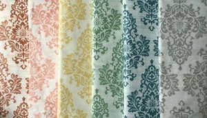 VARIE MISURE/COLORI ELEGANTE TOVAGLIA DAMASCATA VINILE FLANELLA RETRO MAINSTREAM - Foto 1 di 18