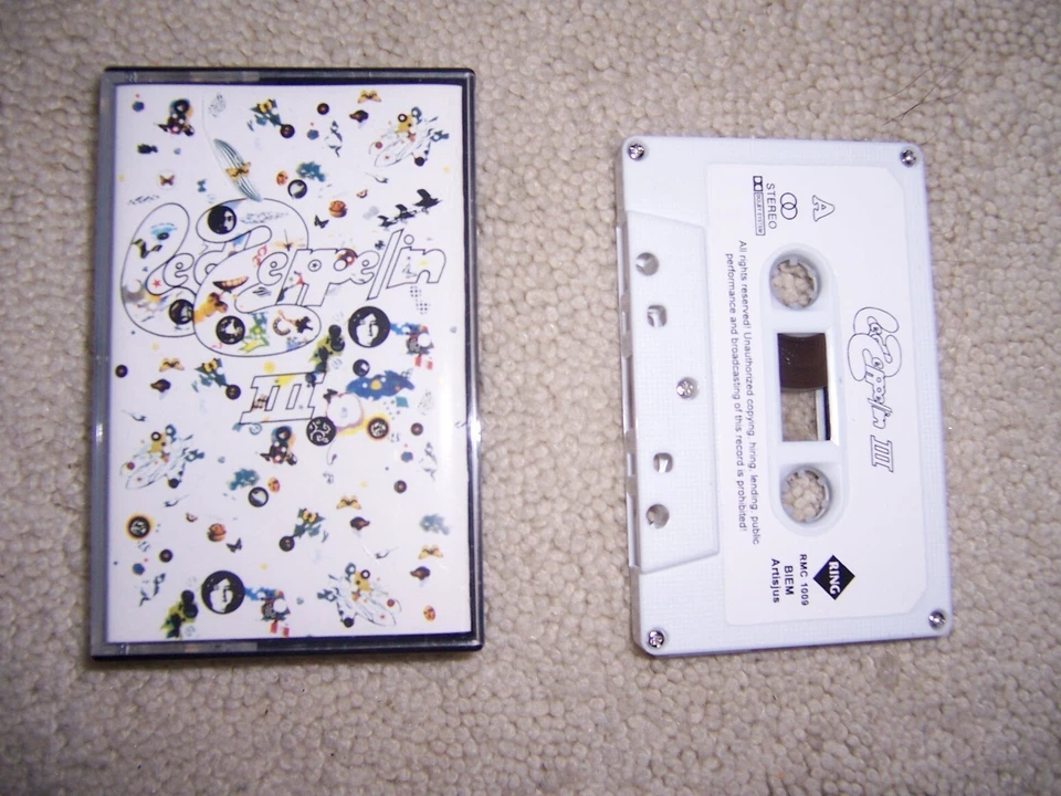 Led zeppelin:III. cassette M-/M- - Image 1 of 1