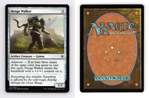 Henge Walker #221/269 MTG Throne Of Eldraine 2019 Common TCG Card - Picture 1 of 1