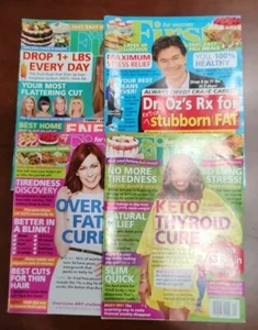 First For Women Custom Mixed Magazine Lot of 4 '09-22 Wellness Beauty & Health - Picture 1 of 5