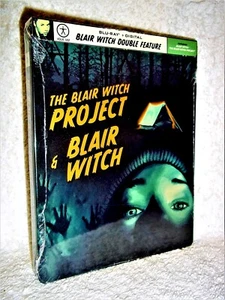 The Blair Witch Project Double Feature (Blu-ray, 2023, 2-Disc) NEW indie horror - Picture 1 of 6
