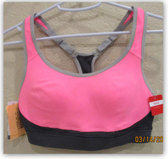 Champion Show-Off HighImpact Wire-Free Max Sports Bra 1666 1666A Pink XL X- Large