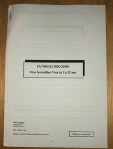 JOUET JOUETS MATTEL DOSSIER DE PRESSE NOUVEAUTES 1988 COLL LA FAMILLE DOUCOEUR - Picture 1 of 4