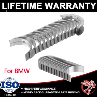 Kit de rodamientos principales y de varilla para BMW 128i 328i 335i 528i 740Li X3 X5 N52 N54 N55 3.0T Foto 1 de 4