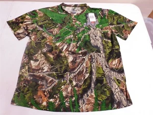  Performance Short Sleeve T Shirt Turkey Deer Hunting XL Mothwing Spring Camo - Picture 1 of 4