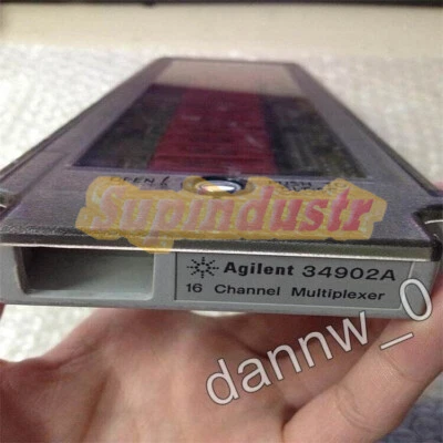.1Pcs Used Agilent 34902A data acquisition card - Image 1 of 4