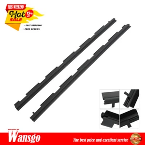 Outer Front Window Sweep Weatherstrip 2pcs Seal For Chevy GMC Pickup Truck 88-99 - Bild 1 von 12