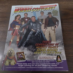 Collectible 2008 Morris Costumes Catalog #78 Super Hero edition shoe mask price - Picture 1 of 14