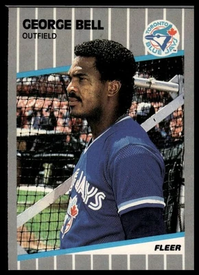 1989 Fleer #226 George Bell - Image 1 of 2
