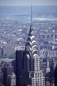 Original 35mm Kodachrome Slide Chrysler Building New York City 1990 - Picture 1 of 3