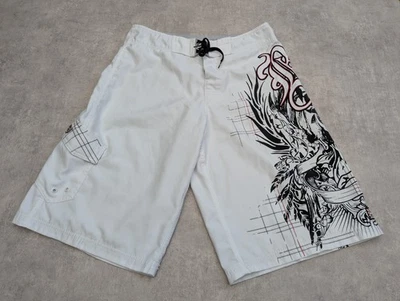 De Colección Billabong Board Shorts 32 Y2K Surf Playa 00s Bañador Bordado Carga Foto 1 de 4