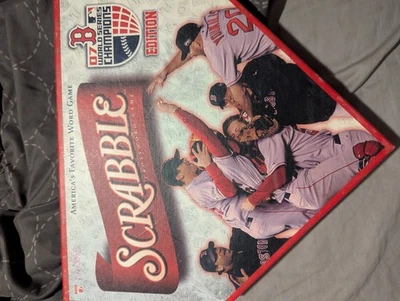 Scrabble Board Game Boston Red Sox 2007 World Series Champions Edition Complete - Image 1 of 2
