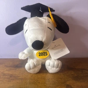 Hallmark Peanuts Snoopy Abschluss Plüsch Klasse von 2025 Geschenkkartenetui Neu  - Bild 1 von 4