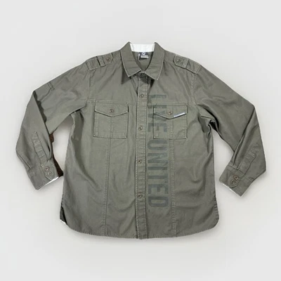 NWOT Merrell Live United Wolverine World Wide Button Up Cotton Shirt Mens XL - Image 1 of 4