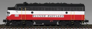 INTERMOUNTAIN N GAUGE F7A DCC/SOUND WESTERN MD, CIRCUS #53 PN 69294S01 - Picture 1 of 1